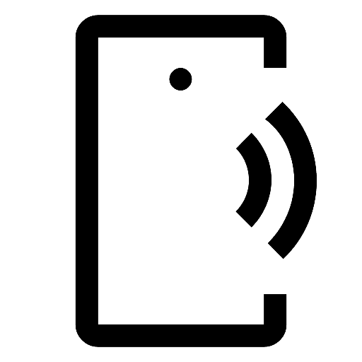 Mobile Sound Icon, free CC0