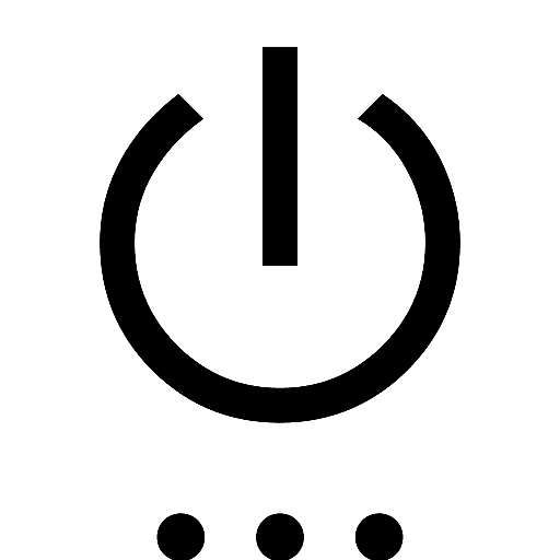 Settings Power Icon, kostenlos CC0
