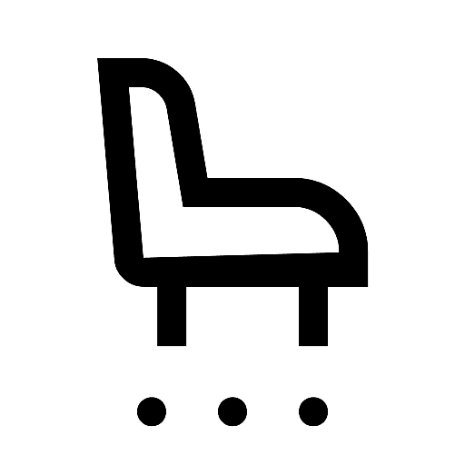 Settings Seating Icon, free CC0