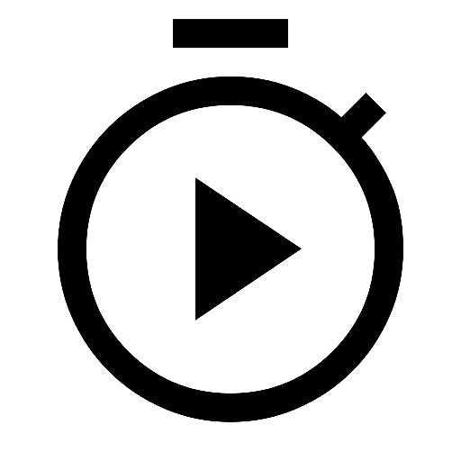 Icône Timer Play, gratuit CC0