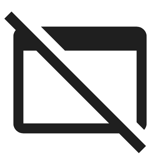 Web Asset Off Icon, free CC0